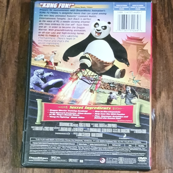 DreamWorks KUNG FU PANDA on DVD Jack Black - Picture 2 of 2
